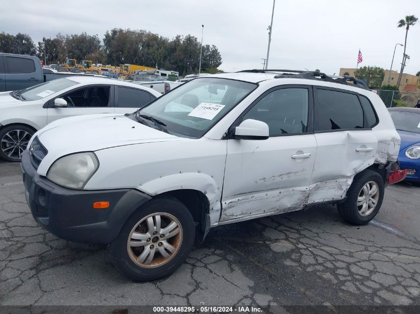 2007 Hyundai Tucson Limited/Se VIN: KM8JN12D87U610934 Lot: 39448295