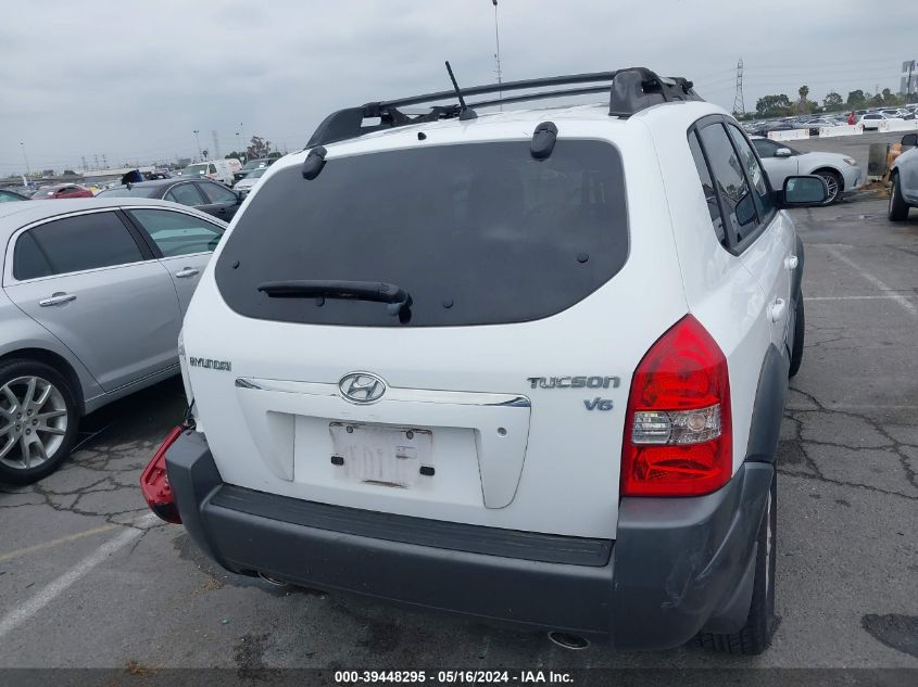 2007 Hyundai Tucson Limited/Se VIN: KM8JN12D87U610934 Lot: 39448295