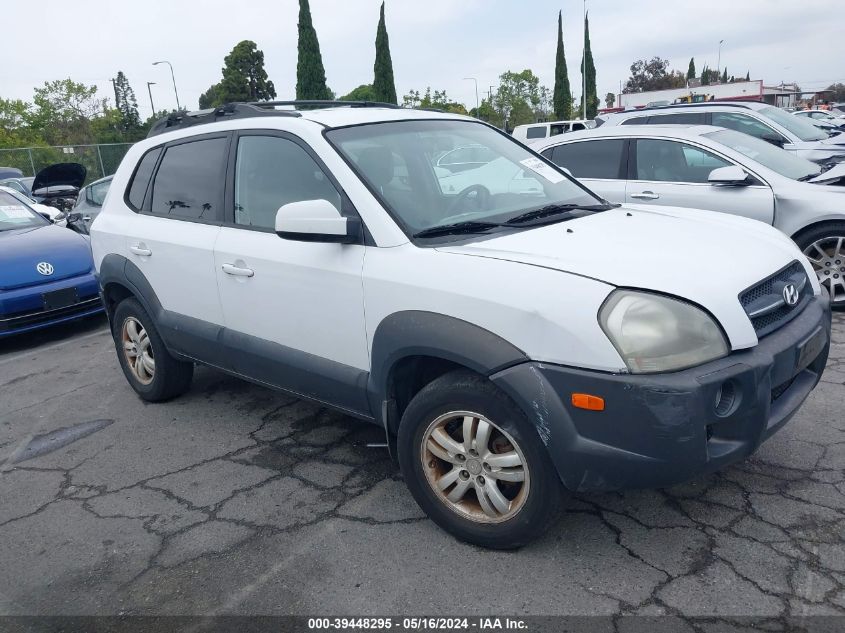 2007 Hyundai Tucson Limited/Se VIN: KM8JN12D87U610934 Lot: 39448295