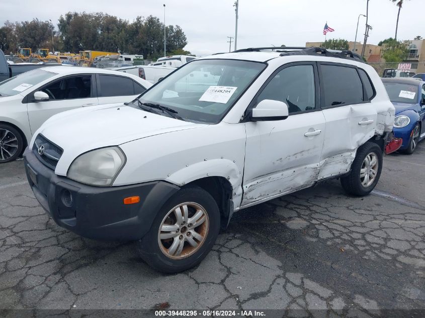 2007 Hyundai Tucson Limited/Se VIN: KM8JN12D87U610934 Lot: 39448295