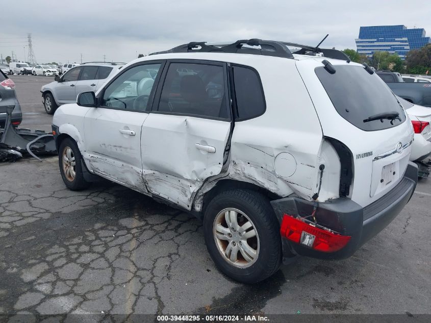 2007 Hyundai Tucson Limited/Se VIN: KM8JN12D87U610934 Lot: 39448295