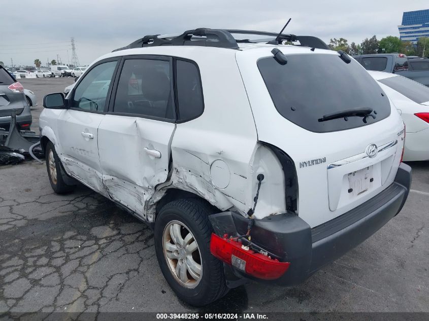 2007 Hyundai Tucson Limited/Se VIN: KM8JN12D87U610934 Lot: 39448295