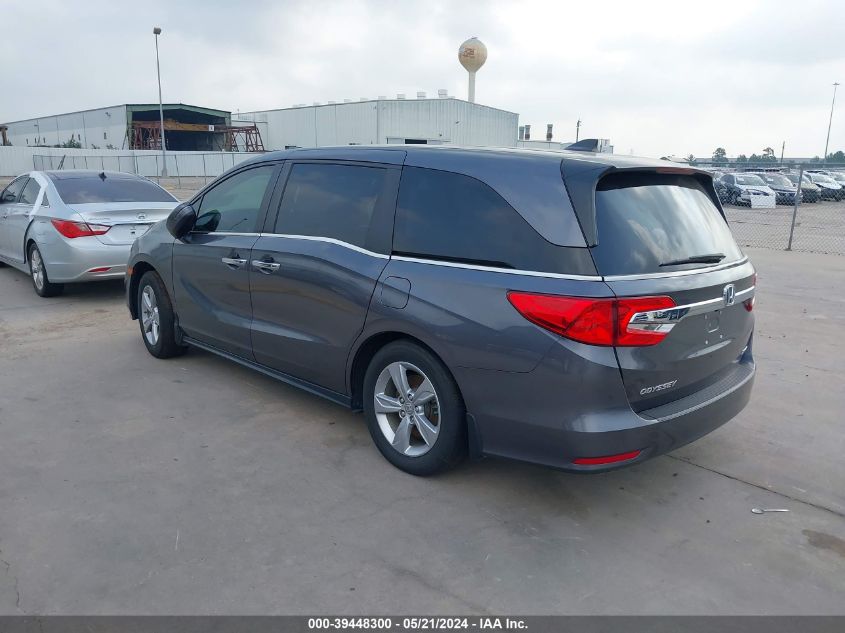 2019 Honda Odyssey Ex-L VIN: 5FNRL6H72KB027739 Lot: 39448300