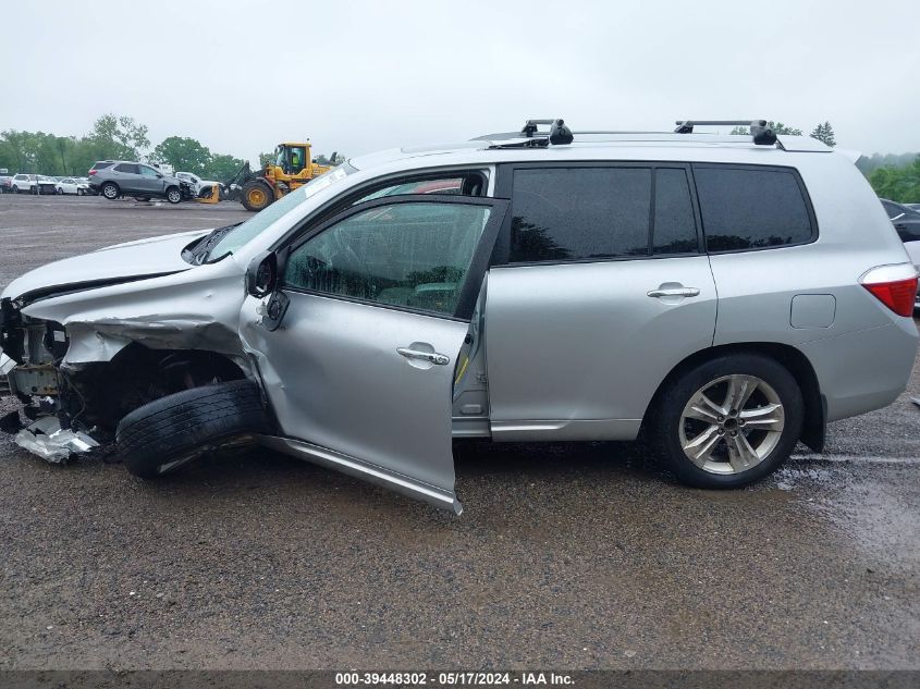 2008 Toyota Highlander Limited VIN: JTEES42A282079552 Lot: 39448302