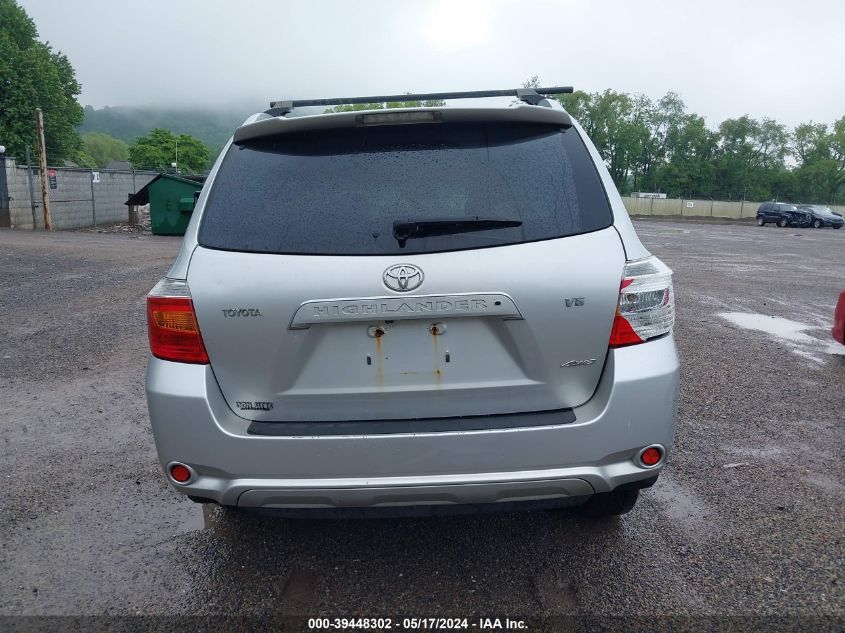 2008 Toyota Highlander Limited VIN: JTEES42A282079552 Lot: 39448302