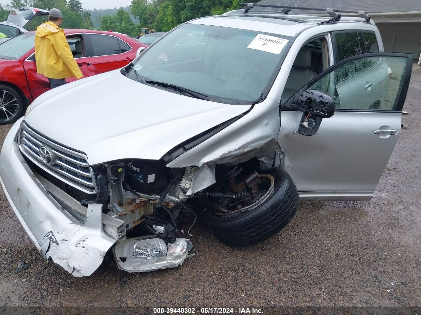 2008 Toyota Highlander Limited VIN: JTEES42A282079552 Lot: 39448302