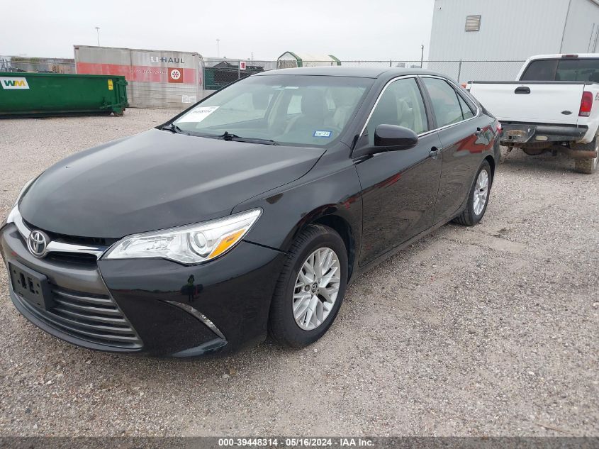 2016 Toyota Camry Le VIN: 4T4BF1FK2GR535843 Lot: 39448314