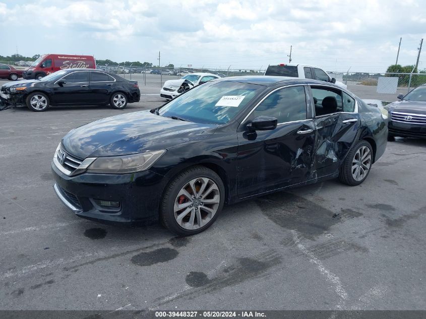 2013 Honda Accord Sport VIN: 1HGCR2F57DA003402 Lot: 39448327