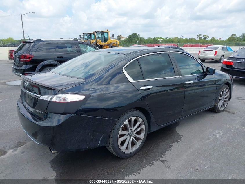 2013 Honda Accord Sport VIN: 1HGCR2F57DA003402 Lot: 39448327