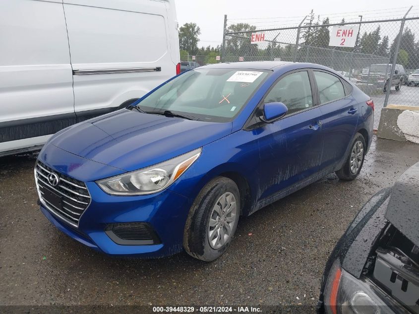 2021 Hyundai Accent Se VIN: 3KPC24A60ME147336 Lot: 39448329