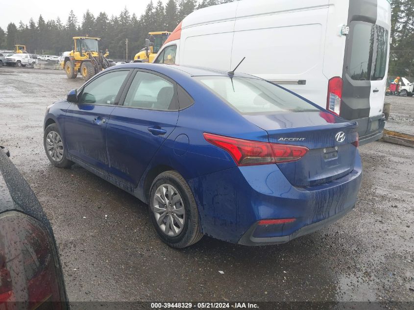 2021 Hyundai Accent Se VIN: 3KPC24A60ME147336 Lot: 39448329