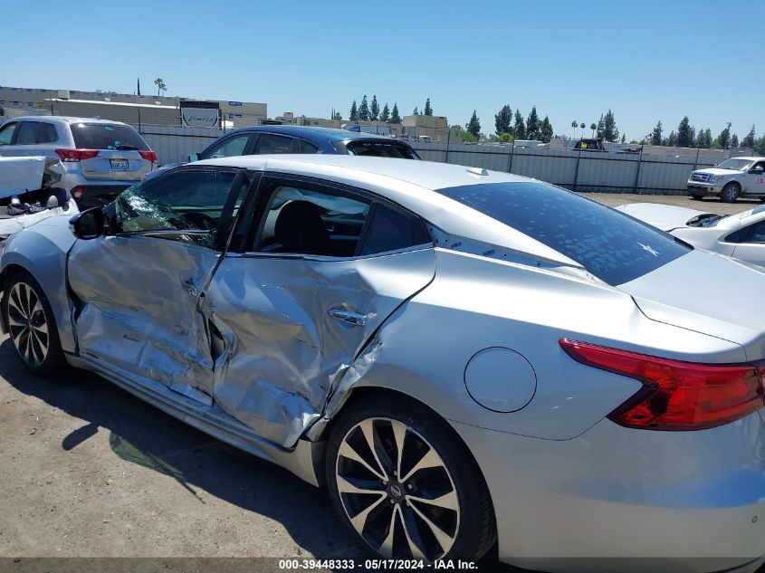 2016 Nissan Maxima 3.5 Sr VIN: 1N4AA6AP6GC907222 Lot: 39448333