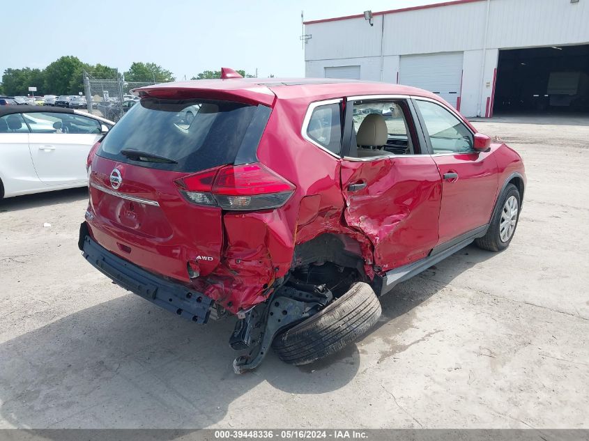 2017 Nissan Rogue S/Sl/Sv VIN: JN8AT2MV5HW266026 Lot: 39448336