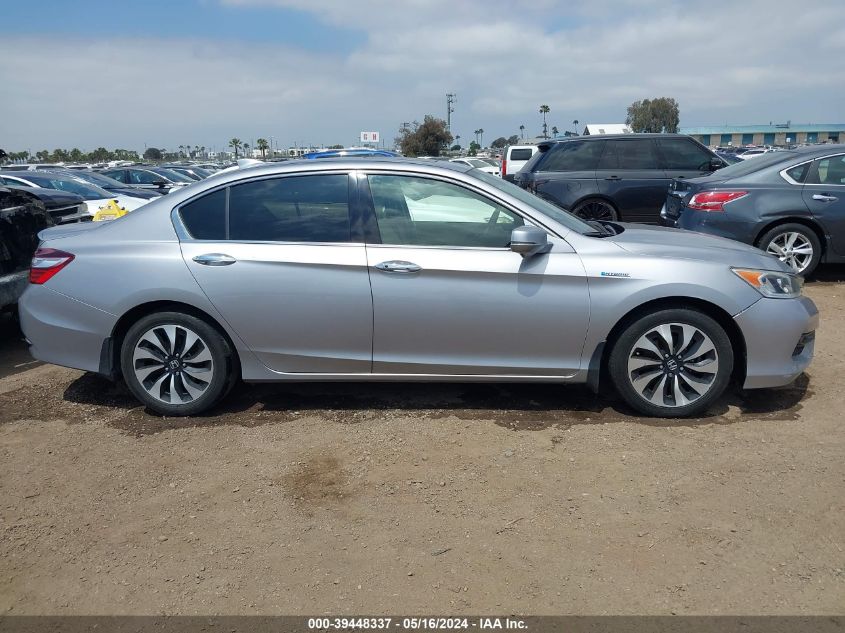 2017 Honda Accord Hybrid Ex-L VIN: JHMCR6F58HC028632 Lot: 39448337