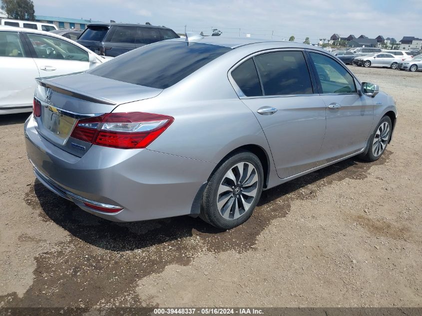 2017 Honda Accord Hybrid Ex-L VIN: JHMCR6F58HC028632 Lot: 39448337