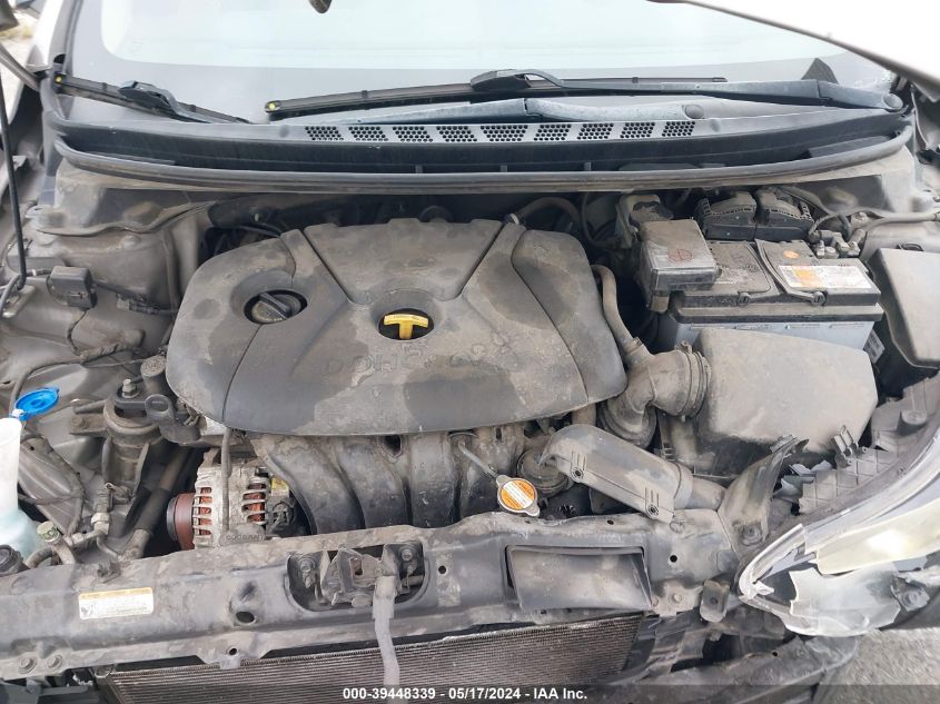 2012 Hyundai Elantra Gls VIN: 5NPDH4AE8CH066802 Lot: 39448339