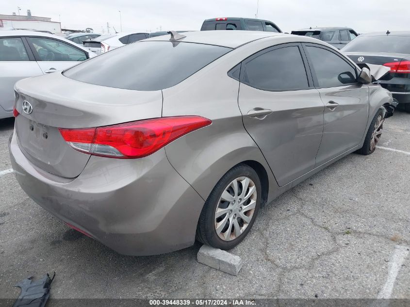 2012 Hyundai Elantra Gls VIN: 5NPDH4AE8CH066802 Lot: 39448339