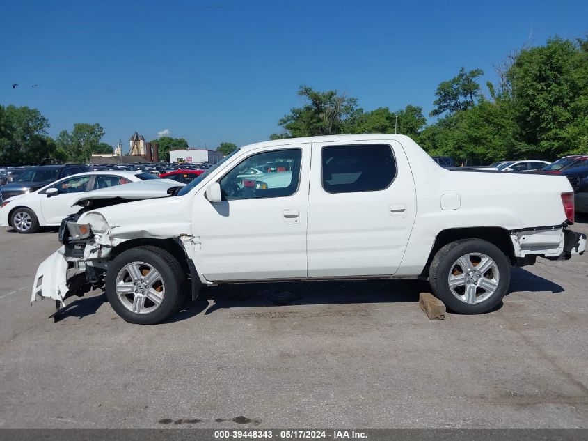 2014 Honda Ridgeline Rtl VIN: 5FPYK1F55EB013526 Lot: 39448343