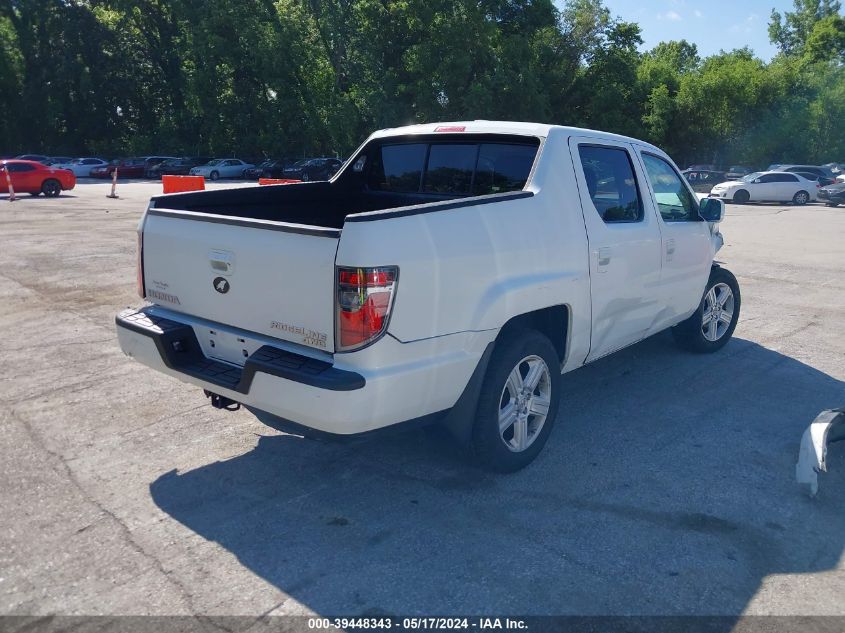 2014 Honda Ridgeline Rtl VIN: 5FPYK1F55EB013526 Lot: 39448343