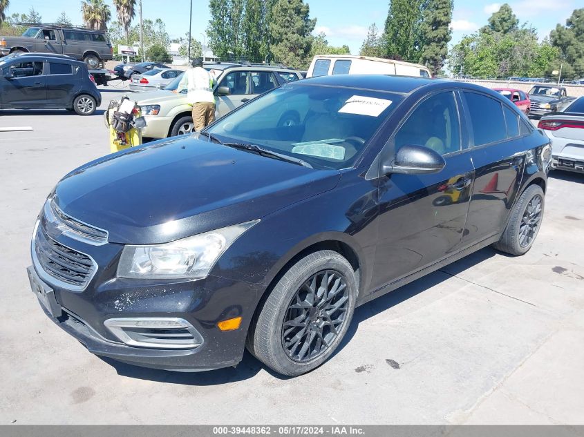 2015 Chevrolet Cruze 2Lt Auto VIN: 1G1PE5SB6F7190889 Lot: 39448362