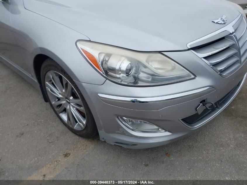 2012 Hyundai Genesis 5.0L VIN: KMHGC4DH5CU211118 Lot: 39448373