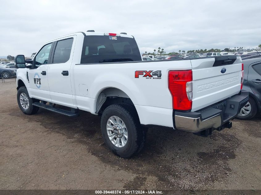 2022 Ford F-250 Xl VIN: 1FT7W2BN6NEG03871 Lot: 39448374