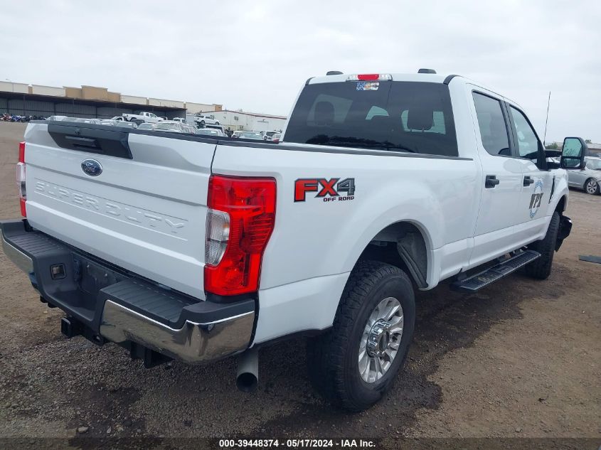 2022 Ford F-250 Xl VIN: 1FT7W2BN6NEG03871 Lot: 39448374