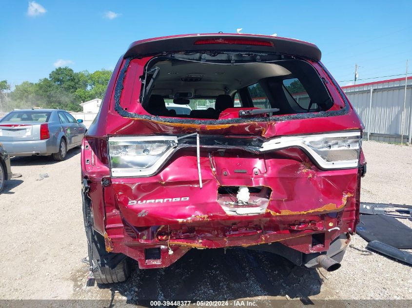 2022 Dodge Durango Sxt Awd VIN: 1C4RDJAG2NC103939 Lot: 39448377