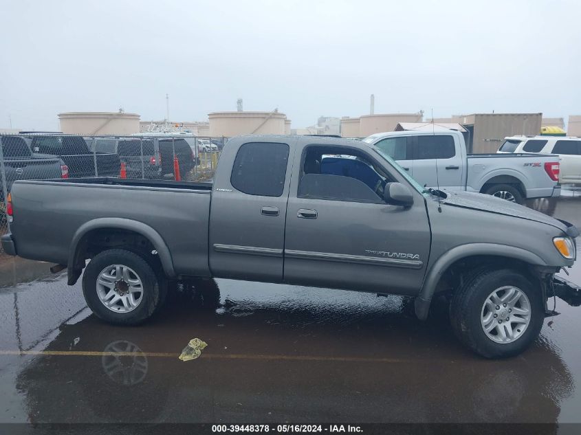 2003 Toyota Tundra Limited V8 VIN: 5TBRT38103S380481 Lot: 39448378