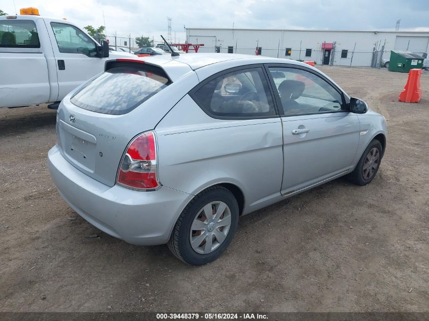 2007 Hyundai Accent Gs VIN: KMHCM36C17U046553 Lot: 39448379