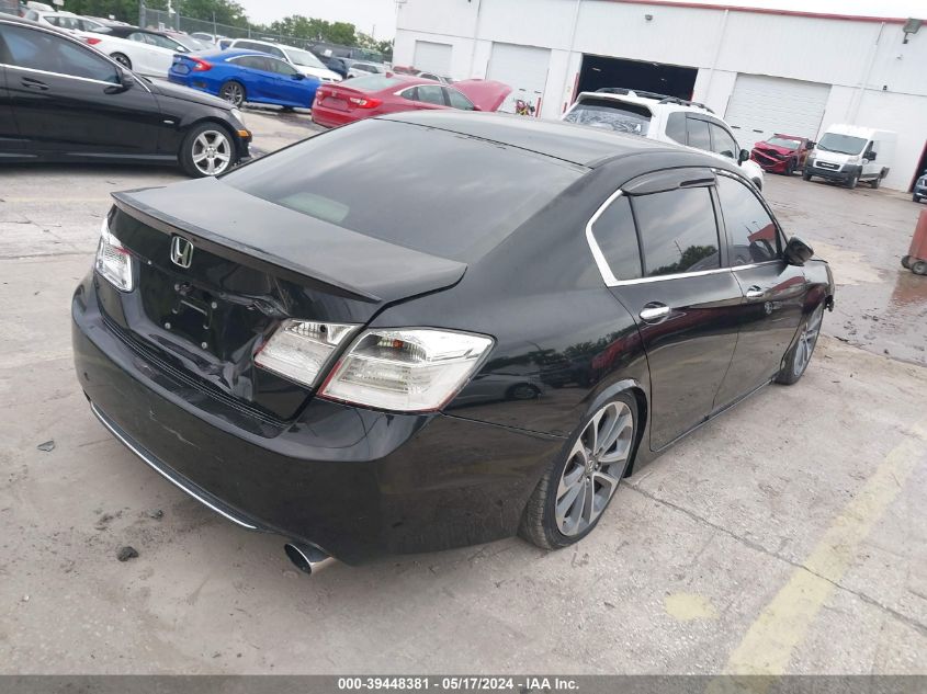 2014 Honda Accord Sport VIN: 1HGCR2E55EA038538 Lot: 39448381