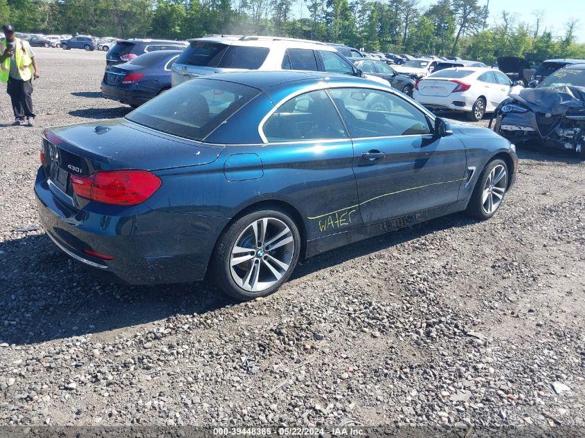 2017 BMW 430I xDrive VIN: WBA4U9C59H5D44197 Lot: 39448385