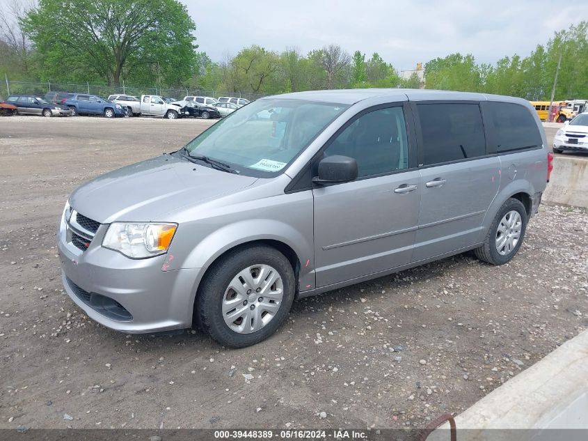 2014 Dodge Grand Caravan Se VIN: 2C4RDGBG8ER110421 Lot: 39448389