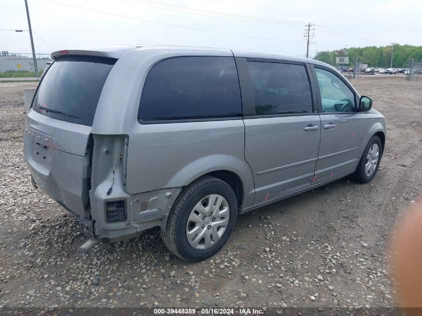 2014 Dodge Grand Caravan Se VIN: 2C4RDGBG8ER110421 Lot: 39448389