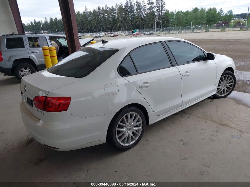 2011 Volkswagen Jetta 2.5L Se VIN: 3VWDZ7AJ6BM365481 Lot: 39448399