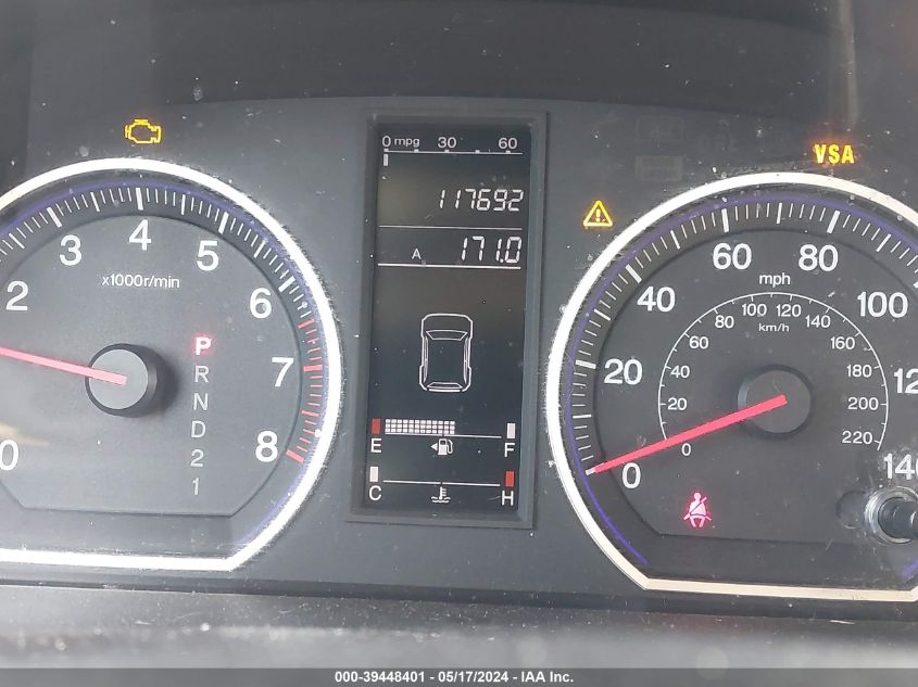 2008 Honda Cr-V Lx VIN: 5J6RE48358L042148 Lot: 39448401