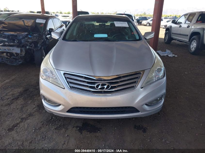 2013 Hyundai Azera VIN: KMHFH4JG4DA256627 Lot: 39448410