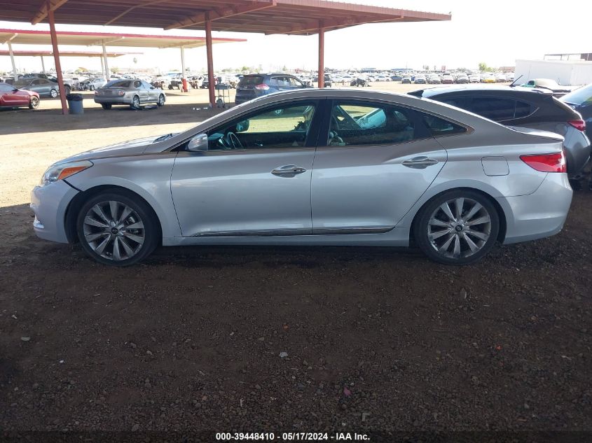2013 Hyundai Azera VIN: KMHFH4JG4DA256627 Lot: 39448410
