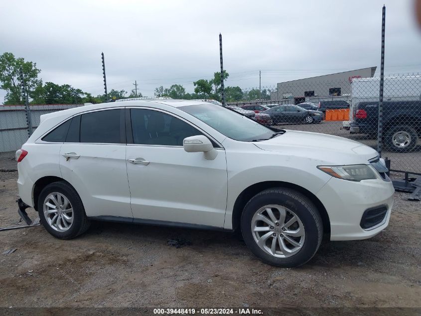 2016 Acura Rdx Technology Acurawatch Plus Packages/Technology Package VIN: 5J8TB3H58GL001576 Lot: 39448419