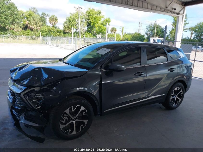 2023 Kia Sportage Ex VIN: 5XYK33AF5PG057870 Lot: 39448421