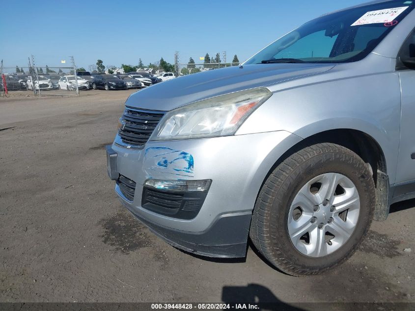 2014 Chevrolet Traverse Ls VIN: 1GNKRFED8EJ129643 Lot: 39448428