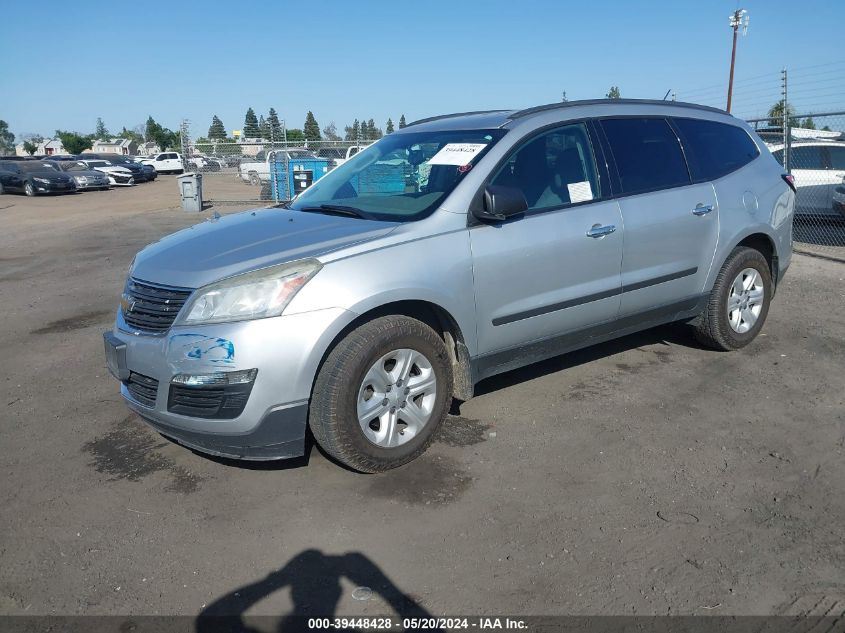 2014 Chevrolet Traverse Ls VIN: 1GNKRFED8EJ129643 Lot: 39448428