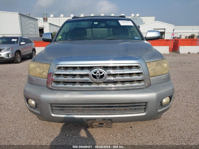 2008 Toyota Sequoia Platinum 5.7L V8 VIN: 5TDZY67A58S000618 Lot: 39448431