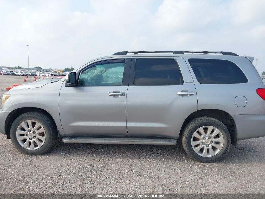 2008 Toyota Sequoia Platinum 5.7L V8 VIN: 5TDZY67A58S000618 Lot: 39448431