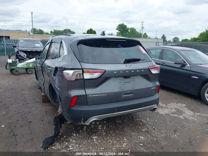 2021 Ford Escape Titanium VIN: 1FMCU9J91MUA78915 Lot: 39448438
