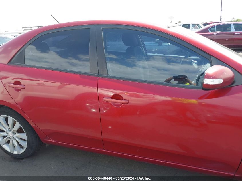 2010 Kia Forte Sx VIN: KNAFW4A33A5065046 Lot: 39448440