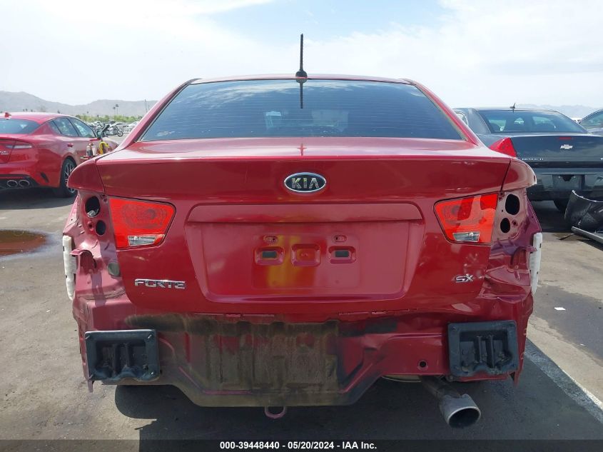 2010 Kia Forte Sx VIN: KNAFW4A33A5065046 Lot: 39448440