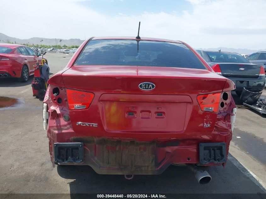 2010 Kia Forte Sx VIN: KNAFW4A33A5065046 Lot: 39448440