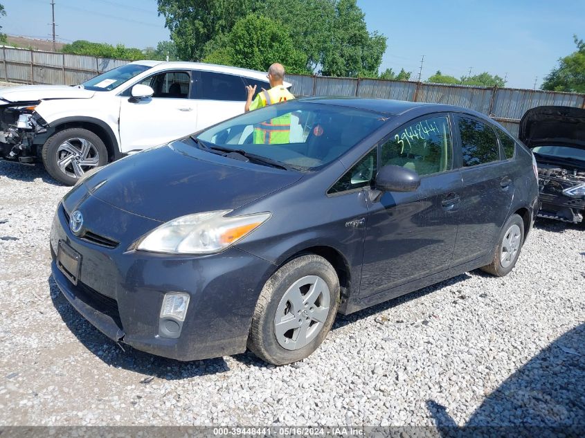 JTDKN3DU5B0284852 | 2011 TOYOTA PRIUS