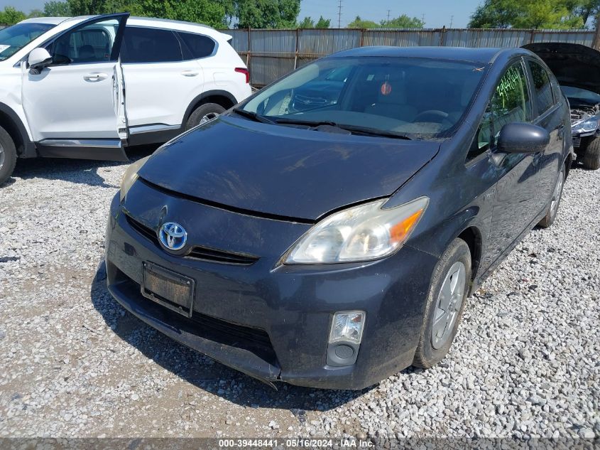 JTDKN3DU5B0284852 | 2011 TOYOTA PRIUS